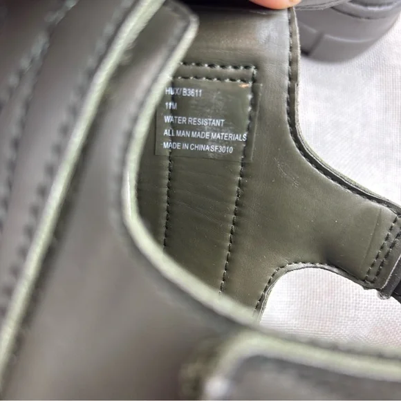 AQUA COLLEGE Womens Green Hux Round Toe Platform Slingback Sandal 11 M - Picture 11 of 12